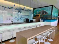 Aquariumbar stadskantoor gemeente utrecht close