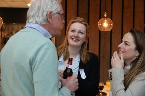 27 maart 2025 te gast sweco ilse van wijk en anne wouters borrel